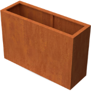Artesa Rechthoekige plantenbak cortenstaal L120 x B40 x H80 cm