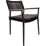 Moleto Dining Tuinstoel - Black OWN