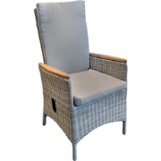 Trestino Janita Verstelbare Tuinstoel - Off white