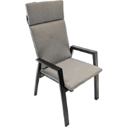 Trestino Paxon Tuinstoel Verstelbaar - Black