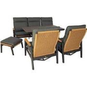 Louviers lounge set midnight grey