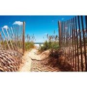 Tuindoek strand idylle 210x140cm