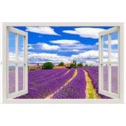 Tuindoek raam frankrijk 210x140cm