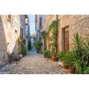 Tuinschilderij ital dorp 130x70