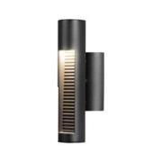 Udine wandlamp tube 33 cm matzwart