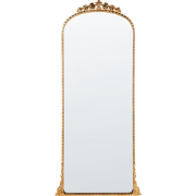 LIVRY - Wandspiegel - Goud - 51 x 114 cm - Metaal