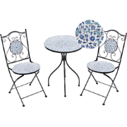 CHAPECO - Balkonset - Zwart - Metaal