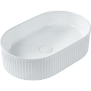 GELDO - Wastafel - Wit - 49 x 31 cm - Keramiek