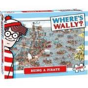 Puzzel Where's Wally Being A Pirate 1000 st