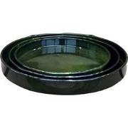 Schotel Cylinder Vibrant Groen L 33x4cm