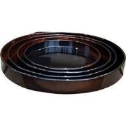 Schotel Cylinder Vibrant Bruin L 33x4cm