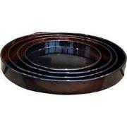 Schotel Cylinder Vibrant Bruin M 28x3,5cm