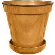 Upcycle pot Koning geel S 14x12cm