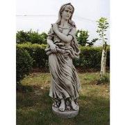 Godin van de winter tuinbeeld