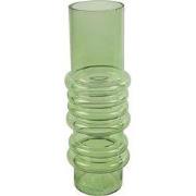 Vaas Marci glas ro 11x11x32 cm groen