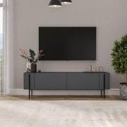 Modern TV Meubel Antraciet Melamine 160 cm Herman