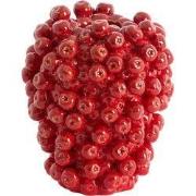 Light & Living - Vaas BERRIES - 15x14.5x17.5 cm - Rood