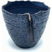 Villa Pottery  Zwart Blauwe pot Stelvio - 18