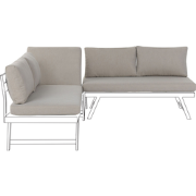 COCCORINO - Tuinkussen set van 7 - Taupe - Polyester