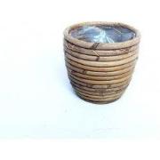 Pot rond ballon streep D13H11 cm