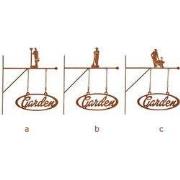 Gardenbord roest assorti l35b2h33cm