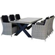 Diningset San Vito Lazio Grey
