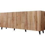 Meubella - Dressoir Vintar - Eiken - 200 cm