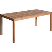 OMBRIANO - Tuintafel - Lichtbruin - 180 x 90 cm - Acaciahout