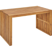 BELLANO - Tuintafel - Lichthout - 120 x 70 cm - Acaciahout