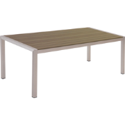 VERNIO  - Tuintafel - Bruin - 90 x 180 cm - Aluminium