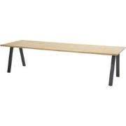 Ambassador Diningtafel Teak Antracite 300 x 100 cm