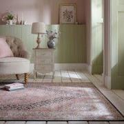 Laagpolig Wasbaar Vloerkleed - Briony - Roze - 190x290 cm