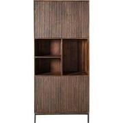 Starfurn - Vakkenkast Madison - Bruin - 45x90x200 cm