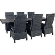 Dining set East Haven Midnight Grey