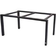 Goa tafelframe Antracite met tafelblad Teak 160 x 95 cm