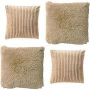 Dutch Decor KUSSENSET - 4-delig - Cosy Layers - 60x60 cm, 45x45 cm - i...