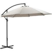 Athene parasol - Ø300 cm - carbon black - zand
