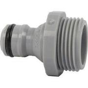 Kraannippel 3/4' met uitwendige draad (pvc) op kaart