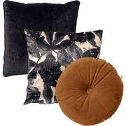 KUSSENSET - 3-delig - Mosi - 45x45 cm, Ø40 cm - sierkussens met vullin...