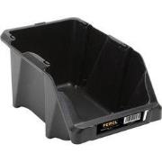 Magazijnbak 152 x 245 x 122 mm zwart