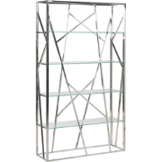 HOXIE - Boekenkast - Zilver - RVS