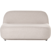 LOVBERG - Tweezitsbank - Beige - Polyester