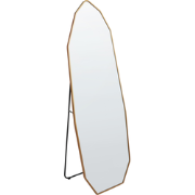 TARTAS - Staande spiegel - Goud - 49 x 165 cm - Aluminium