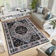 Picasso Paloma Vintage Vloerkleed - Grijs - Laagpolig- 240x340 CM