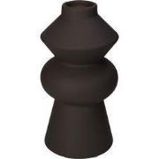 Vaas dolomiet bruin 10.1x10.1x20 cm