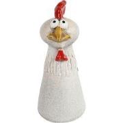 Tuinsteker Soddy 9.1x7.3x16.8 cm wit