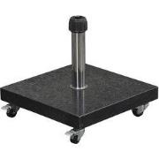 Eureka granieten parasolvoet - 40 kg - royal antraciet - verrijdbaar