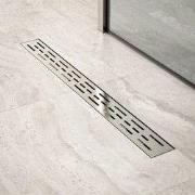 Douchegoot - 70cm - Standaard rooster - RVS - Met Flens