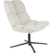 Fauteuil Lichtgrijs - Metaal - Zithoogte 41cm - 78x68x92cm - Bros