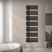 Design badkamer radiator Ijzer EM 500x1600 mm zwart mat met verwarming...